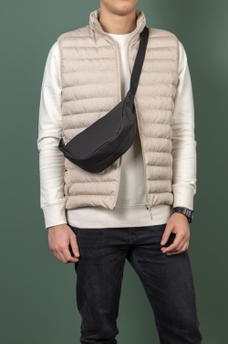 Logotrade corporate gifts photo of: Crescent AWARE™ RPET half moon sling bag