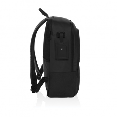 Logo trade promotional giveaway photo of: Armond AWARE™ RPET 15.6 inch deluxe laptop backpack