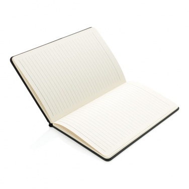 Logo trade promotional merchandise photo of: A5 Deluxe notebook with smart pockets