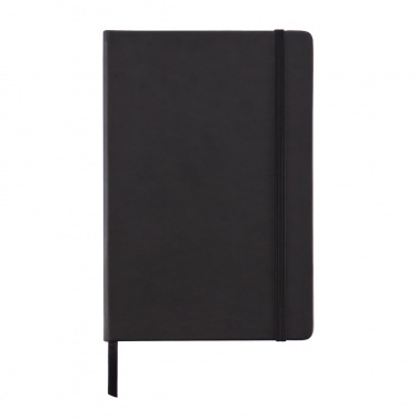 Logotrade advertising product picture of: Deluxe hardcover PU A5 notebook