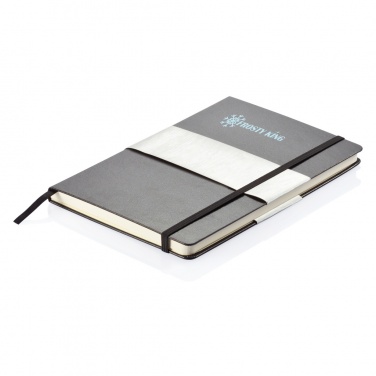 Logotrade promotional giveaway picture of: Deluxe hardcover A5 notebook