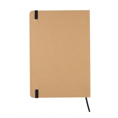 Logo trade advertising products image of: A5 kraft notebook