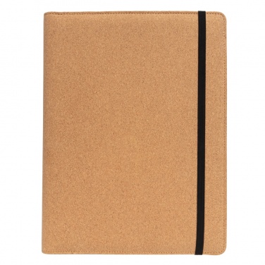 Logotrade business gift image of: Deluxe cork portfolio A4 with pen