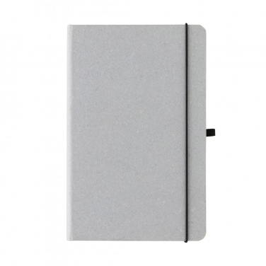 Logotrade advertising products photo of: Recycled leather hardcover notebook A5
