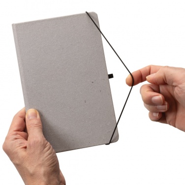 Logotrade business gift image of: Recycled leather hardcover notebook A5