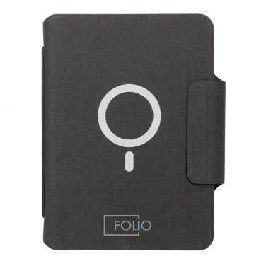 Logotrade promotional merchandise photo of: Artic Magnetic 10W wireless charging A5 notebook