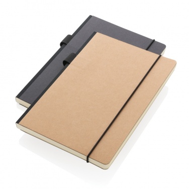 Logotrade promotional product picture of: A5 deluxe kraft hardcover notebook