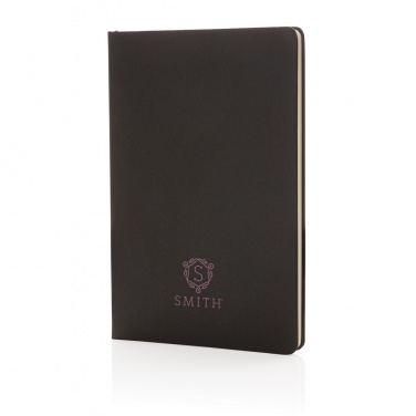 Logo trade promotional merchandise image of: A5 hardcover notebook
