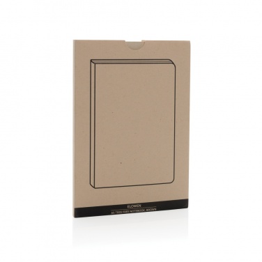 Logo trade promotional merchandise photo of: Elowen A5 tree free notebook