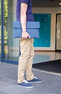 Logotrade promotional giveaways photo of: Magnetic closing 15.6" Laptop sleeve PVC free