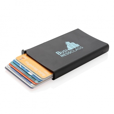 Logo trade promotional gifts image of: Standard aluminium RFID cardholder