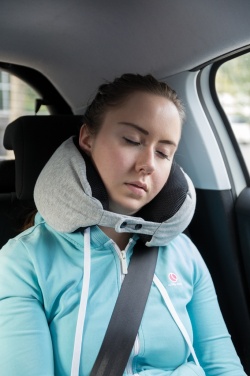 Logo trade promotional merchandise photo of: Deluxe microbead travel pillow