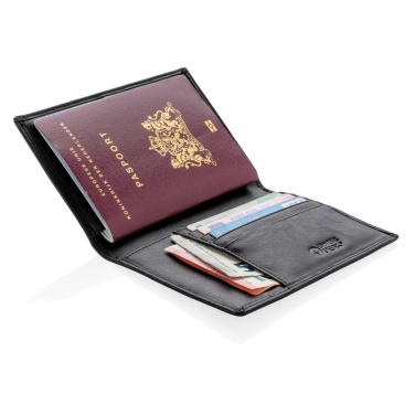 Logo trade corporate gift photo of: RFID anti-skimming passport holder
