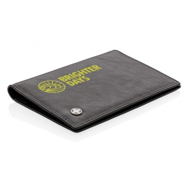 Logotrade promotional item picture of: RFID anti-skimming passport holder