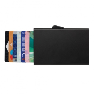 Logo trade advertising products image of: C-Secure aluminium RFID card holder