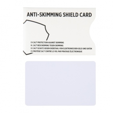 Logotrade promotional giveaways photo of: Anti-skimming RFID shield card with active jamming chip