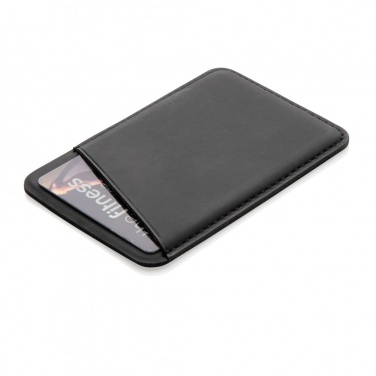 Logo trade promotional items image of: Magnetic phone card holder