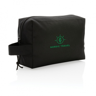 Logo trade corporate gifts image of: Impact AWARE™ basic RPET toiletry bag