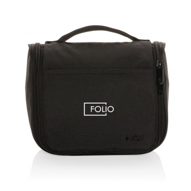 Logo trade promotional products image of: Swiss Peak Lohan AWARE™ Toiletry bag