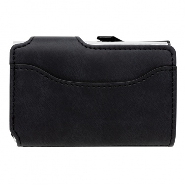 Logotrade promotional gift image of: Standard aluminium RFID cardholder with PU wallet