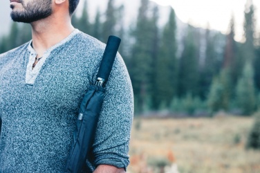 Logo trade promotional item photo of: Swiss Peak Aware™ Ultra-light manual 25” Alu umbrella