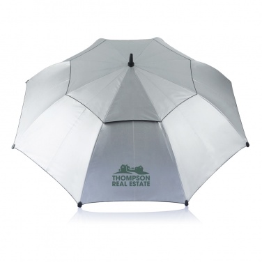 Logo trade corporate gift photo of: 27” Hurricane storm umbrella