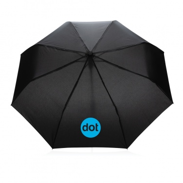 Logotrade promotional gift image of: 21" Impact AWARE™ RPET 190T mini auto open umbrella