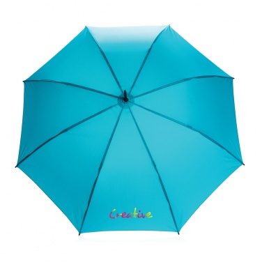 Logo trade promotional product photo of: 23" Impact AWARE™ RPET 190T standard auto open umbrella