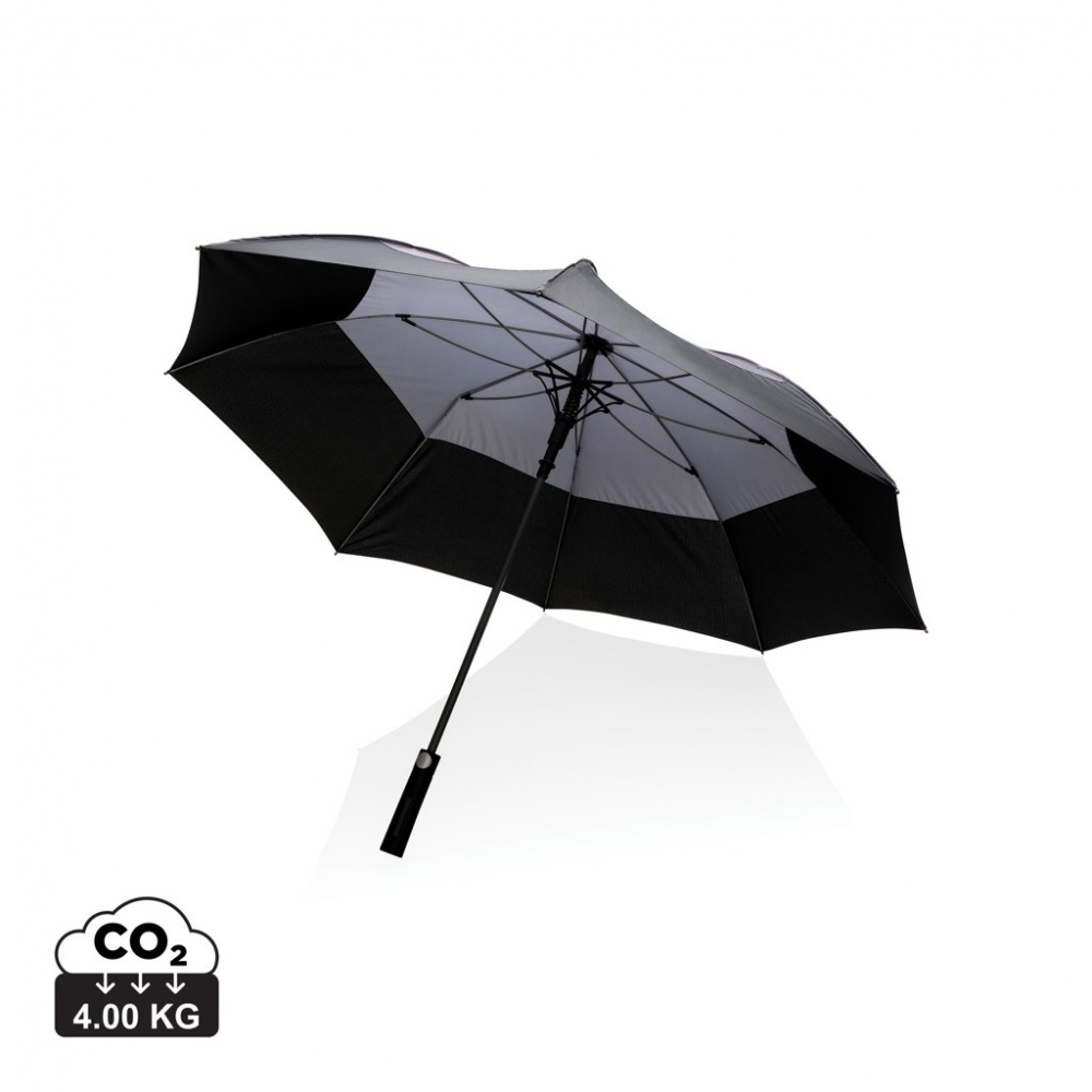 Logotrade promotional giveaway picture of: 27" Impact AWARE™ RPET 190T auto open stormproof umbrella