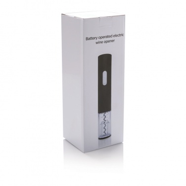 Logo trade promotional item photo of: Electric wine opener - battery operated