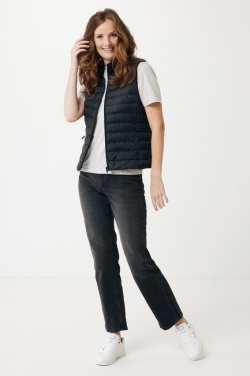 Logo trade corporate gift photo of: Iqoniq Meru women recycled polyester bodywarmer