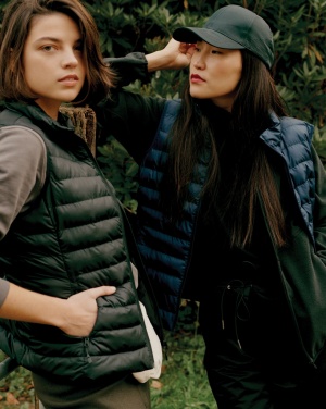 Logotrade advertising product image of: Iqoniq Meru women recycled polyester bodywarmer