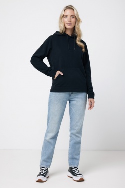 Logo trade promotional giveaways picture of: Iqoniq Trivor recycled polyester microfleece hoodie