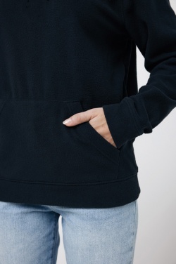 Logotrade promotional gift picture of: Iqoniq Trivor recycled polyester microfleece hoodie