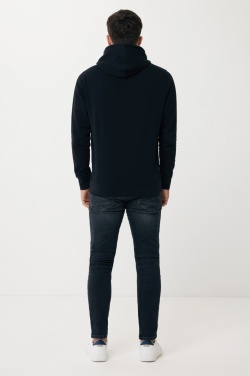 Logo trade promotional item photo of: Iqoniq Rila lightweight recycled cotton hoodie