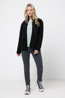 Logo trade business gift photo of: Iqoniq Diran recycled polyester pile fleece jacket