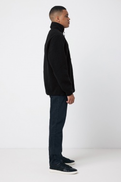 Logo trade advertising products picture of: Iqoniq Diran recycled polyester pile fleece jacket