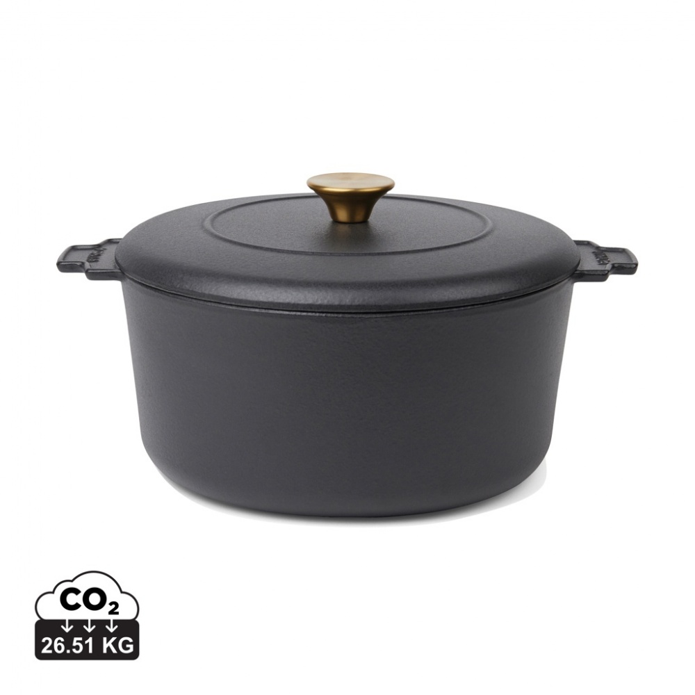Logo trade promotional giveaways image of: VINGA Monte heritage cocotte 5.5 L