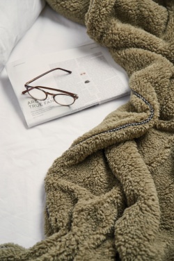 Logotrade promotional product image of: VINGA Maine GRS recycled double pile blanket