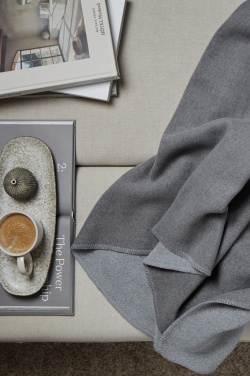 Logo trade promotional item photo of: VINGA Moulton GRS RPET blanket