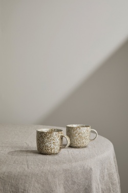 Logo trade promotional gifts image of: VINGA Nuvem stoneware mug, 2 pcs set