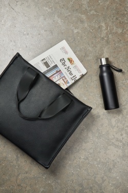 Logo trade advertising product photo of: VINGA Bermond RCS recycled PU tote bag