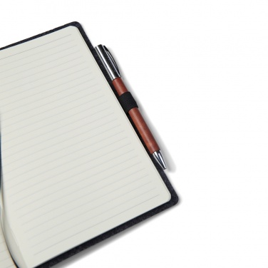 Logo trade promotional item photo of: VINGA Albon GRS recycled felt notebook