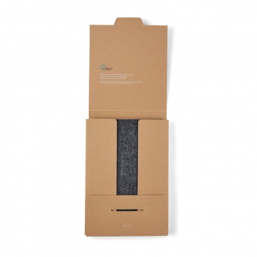 Logotrade business gift image of: VINGA Albon GRS recycled felt notebook