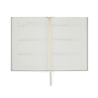 Logo trade promotional items picture of: VINGA Thankfulness GRS recycled paper journal