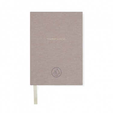Logo trade promotional product photo of: VINGA Thankfulness GRS recycled paper journal