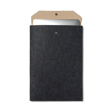 Logotrade promotional merchandise picture of: VINGA Albon GRS recycled felt 17" laptop sleeve