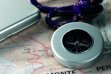 Logo trade promotional gifts image of: Target nautical compass