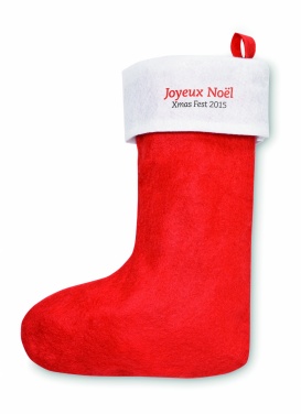 Logo trade business gift photo of: Christmas boot