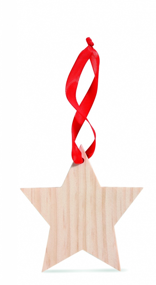 Logo trade promotional gift photo of: Star shaped hanger